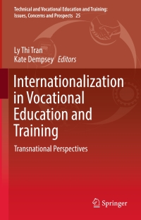 Cover image: Internationalization in Vocational Education and Training 9783319478579