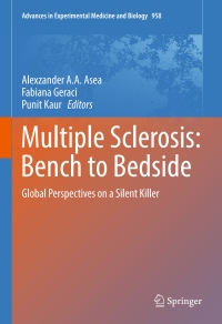 Imagen de portada: Multiple Sclerosis: Bench to Bedside 9783319478609