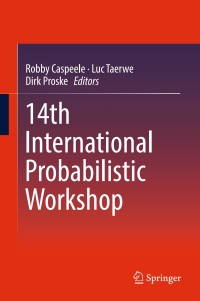 Imagen de portada: 14th International Probabilistic Workshop 9783319478852