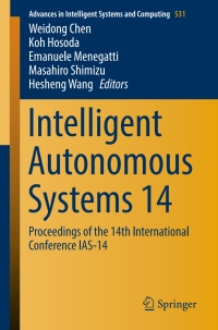 Cover image: Intelligent Autonomous Systems 14 9783319480350