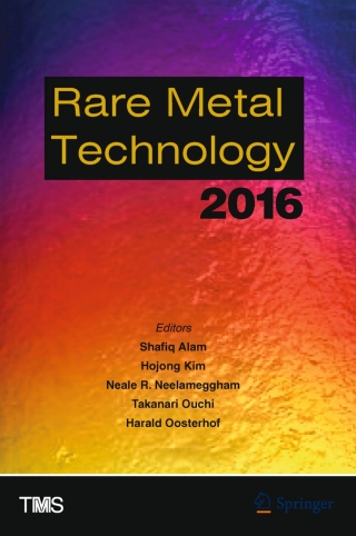 Omslagafbeelding: Rare Metal Technology 2016 9781119231073