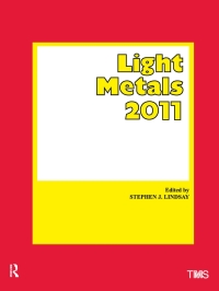Cover image: Light Metals 2011 9781118029350