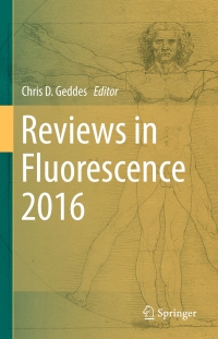 Cover image: Reviews in Fluorescence 2016 9783319482590