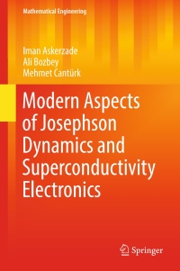 Omslagafbeelding: Modern Aspects of Josephson Dynamics and Superconductivity Electronics 9783319484327