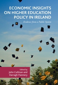 Imagen de portada: Economic Insights on Higher Education Policy in Ireland 9783319485522