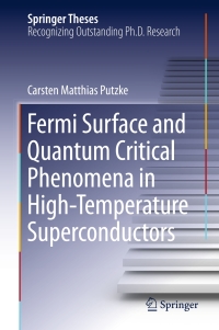 表紙画像: Fermi Surface and Quantum Critical Phenomena of High-Temperature Superconductors 9783319486451