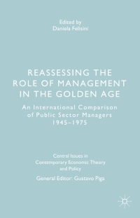 Imagen de portada: Reassessing the Role of Management in the Golden Age 9783319487212