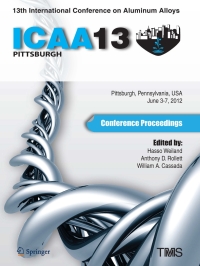 Imagen de portada: 13th International Conference on Aluminum Alloys (ICAA 13) 9781118458044