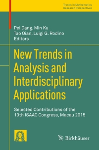 Imagen de portada: New Trends in Analysis and Interdisciplinary Applications 9783319488103