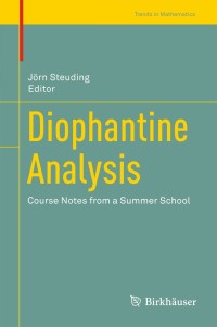 Cover image: Diophantine Analysis 9783319488165