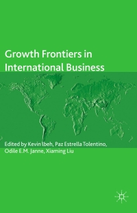 Immagine di copertina: Growth Frontiers in International Business 9783319488509
