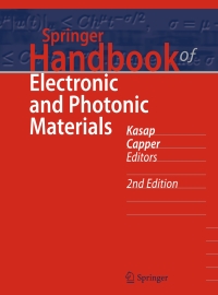 Titelbild: Springer Handbook of Electronic and Photonic Materials 2nd edition 9783319489315