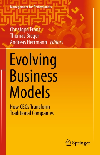 Imagen de portada: Evolving Business Models 9783319489377