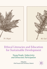Omslagafbeelding: Ethical Literacies and Education for Sustainable Development 9783319490090