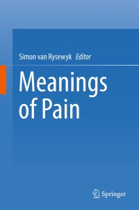 صورة الغلاف: Meanings of Pain 9783319490212