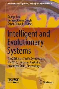 Imagen de portada: Intelligent and Evolutionary Systems 9783319490489