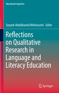 Omslagafbeelding: Reflections on Qualitative Research in Language and Literacy Education 9783319491387