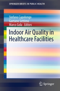 Imagen de portada: Indoor Air Quality in Healthcare Facilities 9783319491592