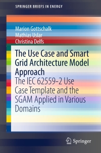Cover image: The Use Case and Smart Grid Architecture Model Approach 9783319492285
