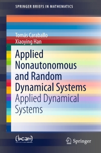 Cover image: Applied Nonautonomous and Random Dynamical Systems 9783319492469