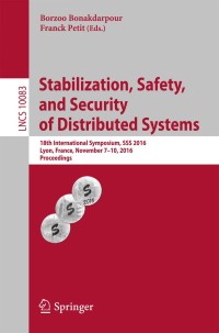 Cover image: Stabilization, Safety, and Security of Distributed Systems 9783319492582