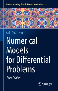 Cover image: Numerical Models for Differential Problems 3rd edition 9783319493152