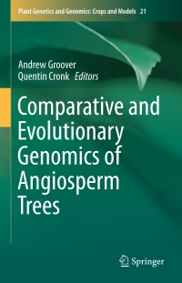 Omslagafbeelding: Comparative and Evolutionary Genomics of Angiosperm Trees 9783319493275