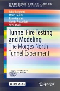 Cover image: Tunnel Fire Testing and Modeling 9783319495163