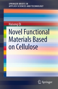 Omslagafbeelding: Novel Functional Materials Based on Cellulose 9783319495910