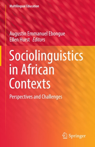 Cover image: Sociolinguistics in African Contexts 9783319496092