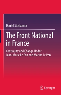 Immagine di copertina: The Front National in France 9783319496399