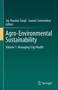 Imagen de portada: Agro-Environmental Sustainability 9783319497235