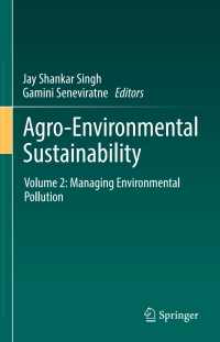 Imagen de portada: Agro-Environmental Sustainability 9783319497266