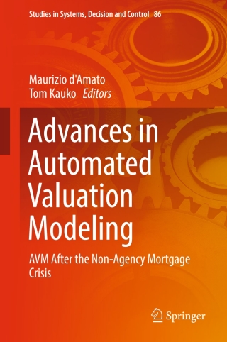 Cover image: Advances in Automated Valuation Modeling 9783319497440