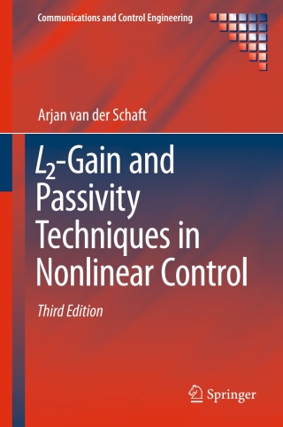 Cover image: L2-Gain and Passivity Techniques in Nonlinear Control 3rd edition 9783319499918