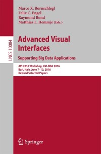 Imagen de portada: Advanced Visual Interfaces. Supporting Big Data Applications 9783319500690