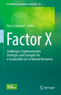 Cover image: Factor X 9783319500782