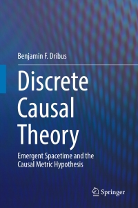 Cover image: Discrete Causal Theory 9783319500812
