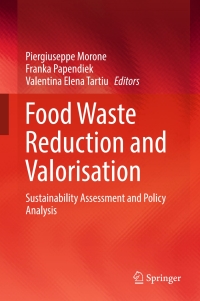 Titelbild: Food Waste Reduction and Valorisation 9783319500874