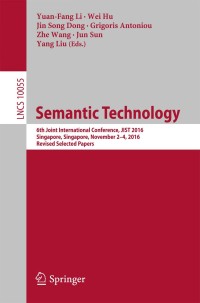Cover image: Semantic Technology 9783319501116