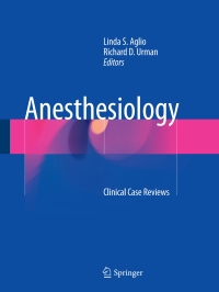 Titelbild: Anesthesiology 9783319501390
