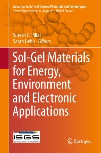 Cover image: Sol-Gel Materials for Energy, Environment and Electronic Applications 9783319501420
