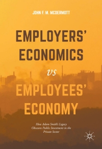 Cover image: Employers’ Economics versus Employees’ Economy 9783319501482
