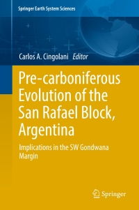 Cover image: Pre-carboniferous Evolution of the San Rafael Block, Argentina 1st edition 9783319501512