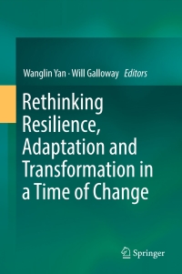 Immagine di copertina: Rethinking Resilience, Adaptation and Transformation in a Time of Change 9783319501697