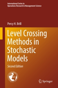 Cover image: Level Crossing Methods in Stochastic Models 2nd edition 9783319503301