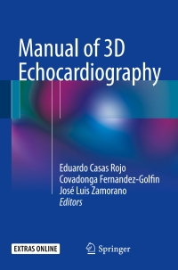 Imagen de portada: Manual of 3D Echocardiography 9783319503332