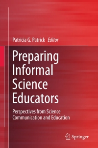 Cover image: Preparing Informal Science Educators 9783319503967
