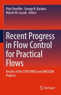 Cover image: Recent Progress in Flow Control for Practical Flows 9783319505671