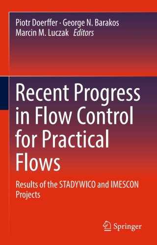 Imagen de portada: Recent Progress in Flow Control for Practical Flows 9783319505671